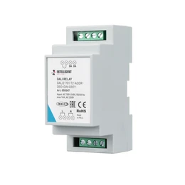 Фото #1 товара INTELLIGENT ARLIGHT Релейный модуль DALI2-701-72-ADDR-DRO-DIN Grey (230V, 1x16A) (IARL, DIN-рейка)