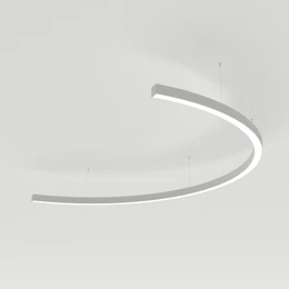 Фото #1 товара Светильник SP-LINE-HANG-ARC-C3535-D1500-61W Day4000 (WHITE, 230V) (Arlight, Металл)