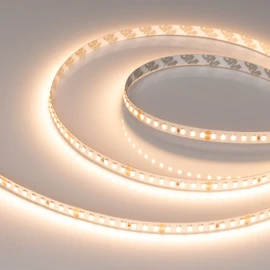Фото #1 товара Светодиодная лента UL-A160-8mm 24V Warm2700 (12 W/m, IP20, 2835, 5m) (Arlight, 7 лет)