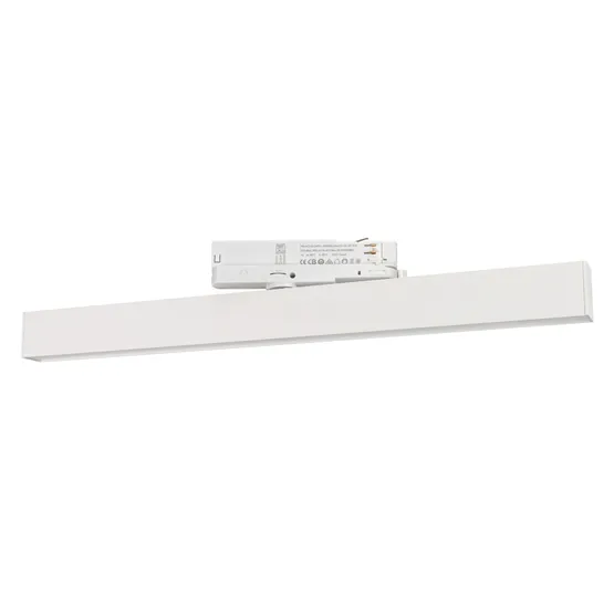 Фото #1 товара Светильник LGD-FLAT-4TR-S605-25W Warm3000 (WH, 100 deg, 230V) (Arlight, IP20 Металл, 3 года)