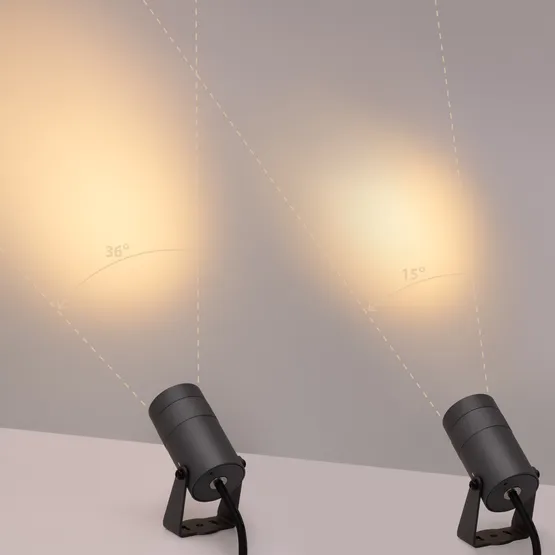 Фото #2 товара Прожектор ALT-SPARK-ZOOM-R52-8W Warm3000 (Графит, 15-36 deg, 230V) (Arlight, IP67 Металл, 5 лет)