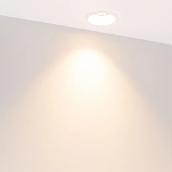 Фото #3 товара Светильник MS-FLOW-BUILT-R85-6W Warm3000 (WH, 55 deg, 230V) (Arlight, IP20 Металл, 5 лет)