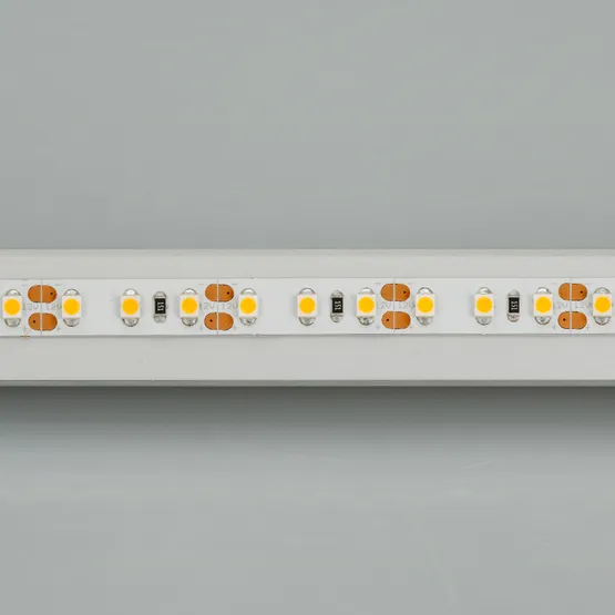 Фото #4 товара Светодиодная лента RT 2-5000 12V Warm2400 2x (3528, 600 LED, LUX) (Arlight, 9.6 Вт/м, IP20)