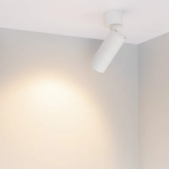 Фото #2 товара Светильник SP-ARTEMIS-SURFACE-FLAP-R55-12W Warm3000 (WH, 8-80 deg, 230V) (Arlight, IP20 Металл, 5 лет)