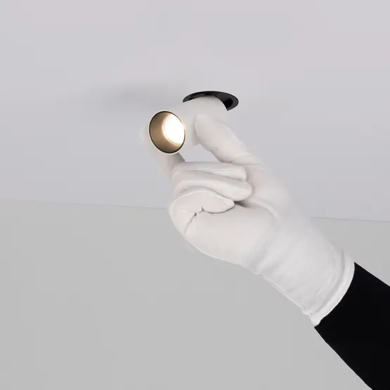 Фото #5 товара Светильник SP-NUANCE-TRIMLESS-PULL-R35-7W Warm3000 (WH, 36 deg, 230V) (Arlight, IP40 Металл, 5 лет)