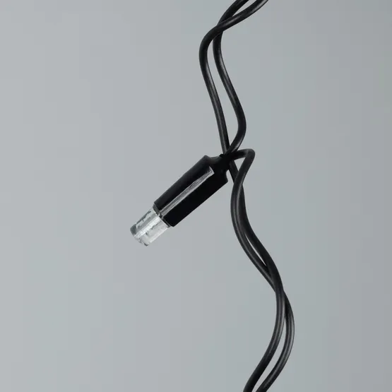 Фото #2 товара Гирлянда ARD-ICICLE-CLASSIC-5000x500-BLACK-160LED-FLASH Warm (230V, 10W, IP65) (Ardecoled, IP65, 1 год)