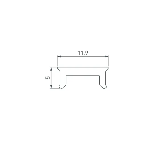 Фото #2 товара Экран FANTOM-W12-10000 SILICONE (Arlight, Силикон)