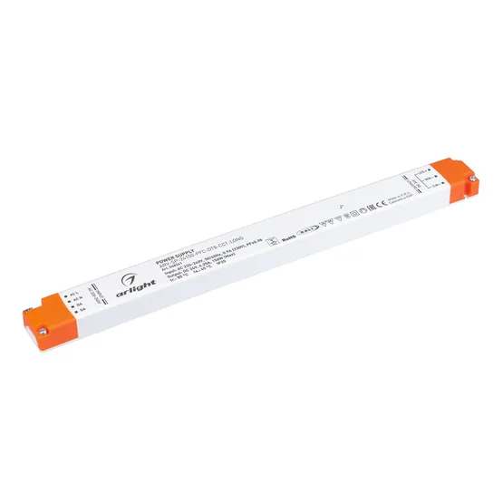 Фото товара Блок питания ARV-SP-24150-PFC-DT8-CCT-LONG (24V, 6.25A, 150W) (Arlight, IP20 Пластик, 5 лет)