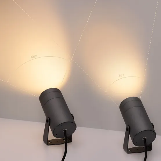 Фото #2 товара Прожектор ALT-SPARK-ZOOM-R89-25W Warm3000 (Графит, 35-60 deg, 230V) (Arlight, IP67 Металл, 5 лет)