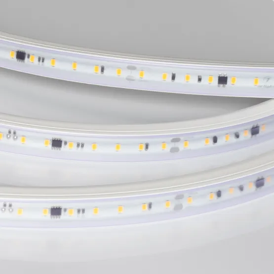 Фото #2 товара Светодиодная лента герметичная ARL-PV-A84-17mm 230V White6000 (14 W/m, IP65, FlickerFree, 30m) (Arlight, 5 лет)
