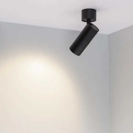 Фото #4 товара Светильник SP-ARTEMIS-SURFACE-FLAP-R55-12W Day4000 (BK, 8-80 deg, 230V) (Arlight, IP20 Металл, 5 лет)