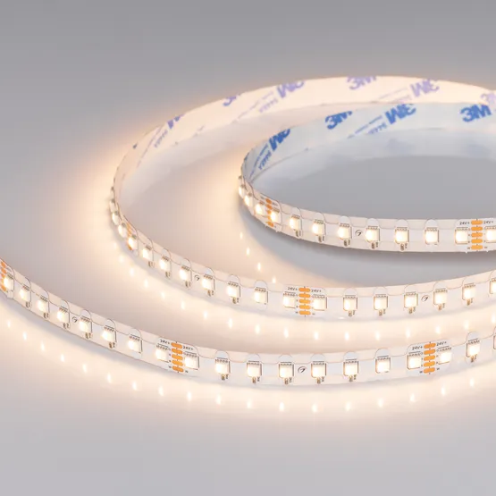 Фото #5 товара Светодиодная лента RZ-H96-12mm 24V RGBW-Warm (12 W/m, IP20, 5m) (Arlight, CRI>90)