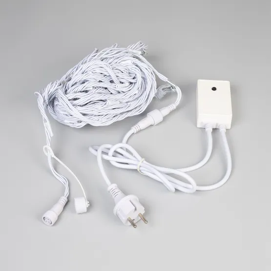 Фото #2 товара Светодиодная гирлянда ARD-STRING-HOME-10000-WHITE-99LED-RUN WHITE (230V, 10.5W) (Ardecoled, IP20)