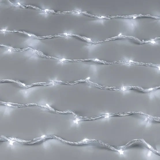 Фото #4 товара Светодиодная гирлянда ARD-STRING-HOME-10000-CLEAR-99LED-RUN WHITE (230V, 10.5W) (Ardecoled, IP20)