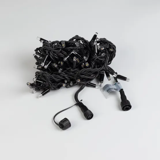 Фото #4 товара Светодиодная гирлянда ARD-STRING-PRO-10000-BLACK-100LED-FLASH WHITE (230V, 7W) (Ardecoled, IP65)