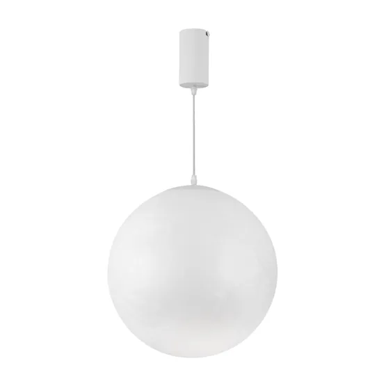 Фото #3 товара Светильник SP-SILKA-HANG-R400-12W Warm2700 (WH, 330 deg, 230V) (Arlight, IP20, Натуральный шелк, 3 года)