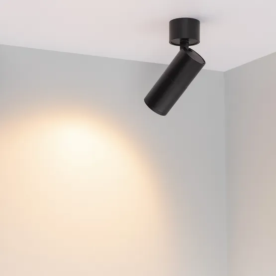 Фото #2 товара Светильник SP-ARTEMIS-SURFACE-FLAP-R55-12W Warm3000 (BK, 8-80 deg, 230V) (Arlight, IP20 Металл, 5 лет)