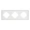 Минифото #3 товара Рамка пластиковая FRM-TENDO-SFPL-3-WH (Arlight, -)