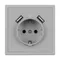 Минифото #4 товара Механизм розетки с USB зарядкой SCT-NOBE-MUAA-SFPL-IS (230V, 16A)  (Arlight, Никель)