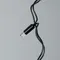 Минифото #2 товара Гирлянда ARD-ICICLE-CLASSIC-5000x500-BLACK-160LED-FLASH Warm (230V, 10W, IP65) (Ardecoled, IP65, 1 год)