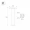 Минифото #2 товара Светильник ландшафтный LGD-PILZE-H1000-20W Warm3000 (Серый, 136 deg, 230V) (Arlight, IP65 Металл, 5 лет)